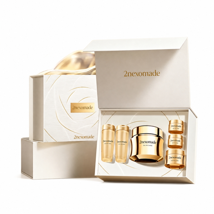 Ivory & Gold Skincare Gift Box